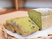 大納言小豆入り緑茶ブレッド